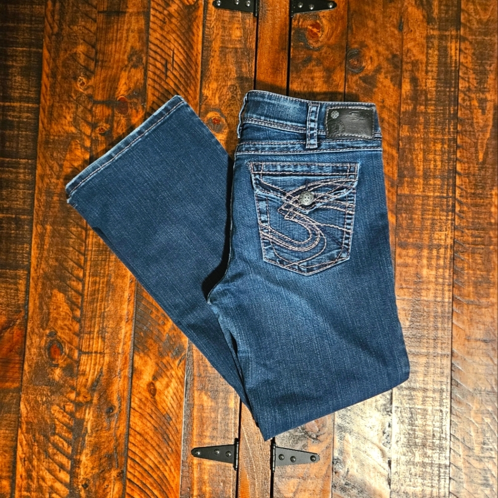 Silver bootcut Jeans